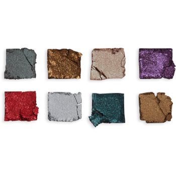Makeup Revolution Halloween Glitter Palette paletă cu farduri cu sclipici
